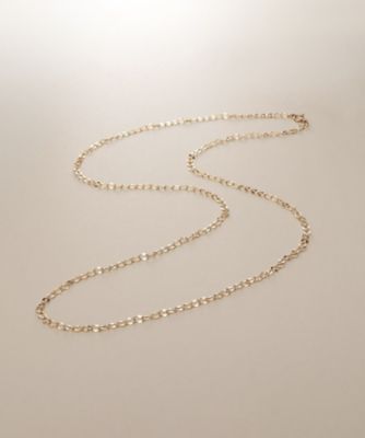 ＜COCOSHNIK (Women)＞Ｋ１０シースルーフラット　ネックレス（６０ｃｍ）（２００２５８４２５５）