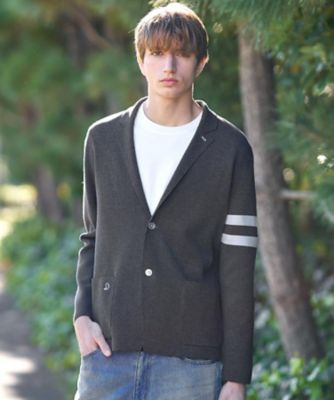 ＜DRESSTERIOR (Men) ＞スプリング　ニットジャケット（２００２５８４３１８）