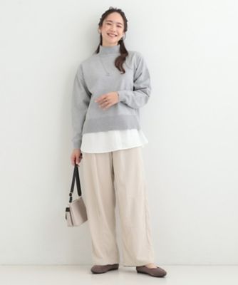 S－LL】大人っぽく穿ける 股上深め コーデュロイカーブパンツ
