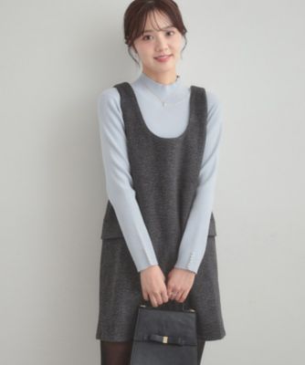 ＜COUTURE BROOCH (Women)＞フェイクウールミニジャンスカ（２００２５８４５６０）