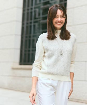 アーガイル柄ハイネックニット（2002584601） | Reflect