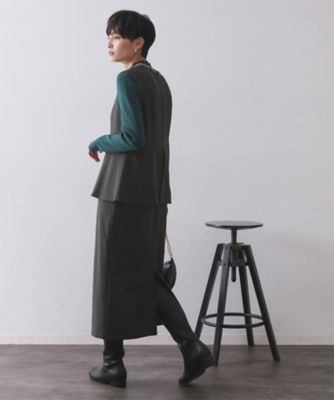 専用ページ　オーダー　スカート ペプラムデザインジャンパースカート【洗濯機OK