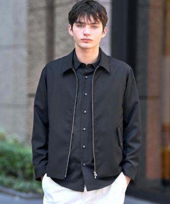 ウォッシャブル ウール混ハリントンジャケット（2002584638