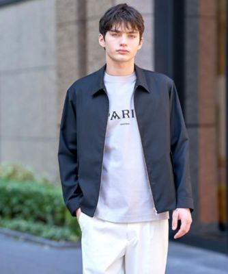 ウォッシャブル ウール混ハリントンジャケット（2002584638