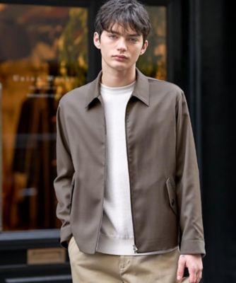 ウォッシャブル ウール混ハリントンジャケット（2002584638