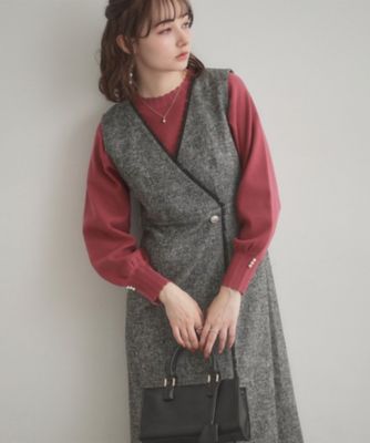 フリンジツイードジャンスカ（2002584799） | COUTURE