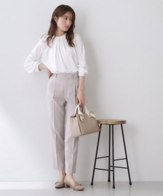 ランダムタックトップス【洗濯機OK／吸水速乾／接触冷感／UVケア