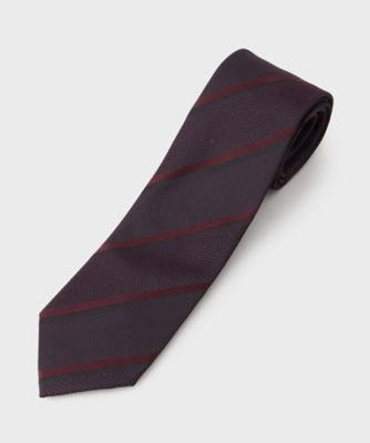 BOXセット】クラシックシャドーストライプ ネクタイ＆タイバー