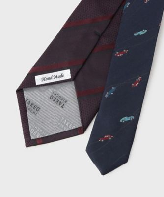 BOXセット】クラシックシャドーストライプ ネクタイ＆タイバー