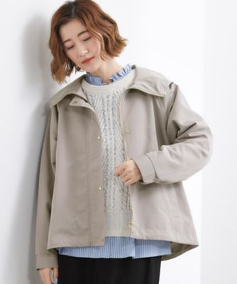 貴島明日香さん着用】【撥水】きれいめに着こなせるマウンテンパーカ