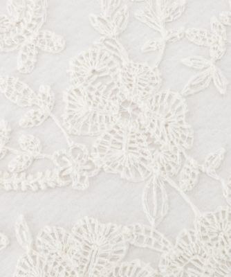 レース剣先ロングスカーフ（2002586251） | LAURA ASHLEY