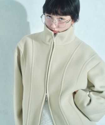 wool volume short coat（2002586322