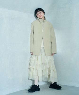 wool volume short coat（2002586322