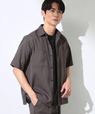 LITE TEX ダブルフラップ半袖シャツ 接触冷感／吸水速乾／UV