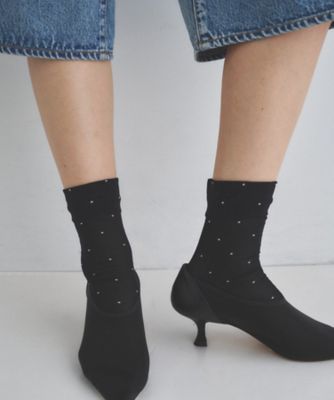 piedi nudi｜SHEER DOT SOX