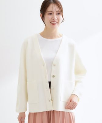 着回し力◎】ジャケット風ニットカーディガン（2002587715