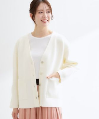 着回し力◎】ジャケット風ニットカーディガン（2002587715