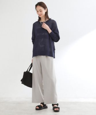 ドライタッチストレートワイドパンツ（2002587766