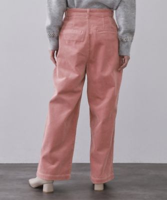 コーデュロイタックワイドパンツ【洗濯機OK】（2002588263