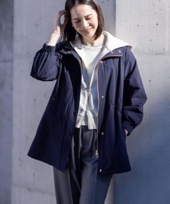 ストレッチタフタミドル丈パーカー（2002588271） | Reflect