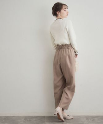 着映え】袖リボン リブニット（2002588471） | COUTURE