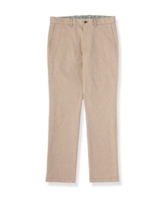 銘品】播州織り ヘリンボン ストレートパンツ（2002588484