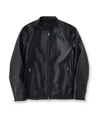 本革】ラムレザーシングルライダース（2002588663） | tk