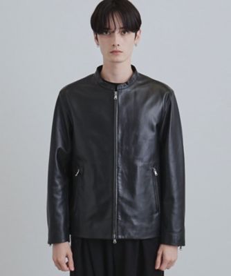 本革】ラムレザーシングルライダース（2002588663） | tk