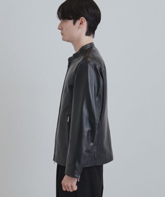 本革】ラムレザーシングルライダース（2002588663） | tk