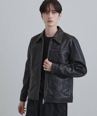 本革】レザースポーツジャケット（2002588665） | tk. TAKEO