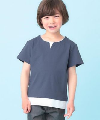 ともきち 110－160】キーネックTシャツ（2002588690） | THE