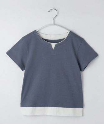 110－160】キーネックTシャツ（2002588690） | THE