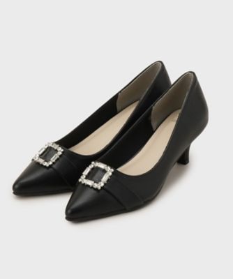 ＜index (Women)＞ビジューデザインポインテッドパンプス（２００２５８８８５２）