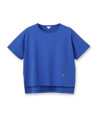 接触冷感／抗菌防臭／消臭】アイスクリアコットンドルマンTシャツ