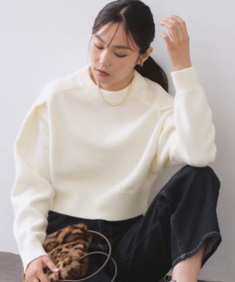 トップス ok OPAQUE.CLIP（オペークドットクリップ） ニット セーター ハイネック