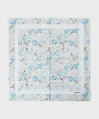 カカオ柄プリントハンカチ（2002589004） | TAKEO KIKUCHI