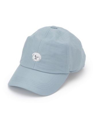 リアル犬刺繍シャイニーキャップ（2002589203） | SHOO・LA