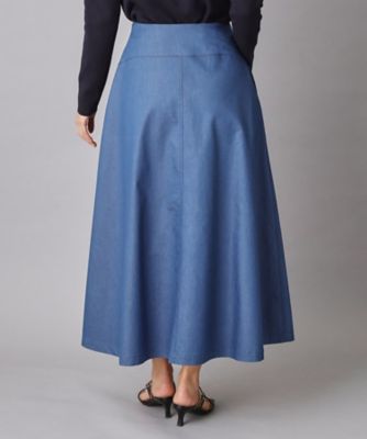 クールタッチタックデニムスカート（2002589292