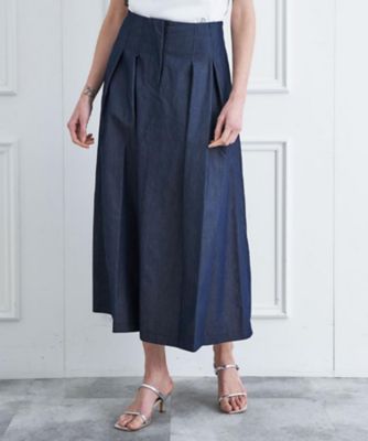 クールタッチタックデニムスカート（2002589292