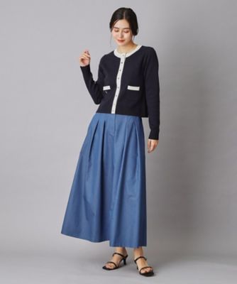 クールタッチタックデニムスカート（2002589292