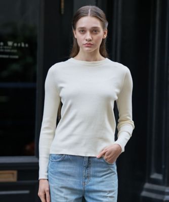 ＜DRESSTERIOR (Women)＞コットンフルニードルニット（２００２５８９３３０）