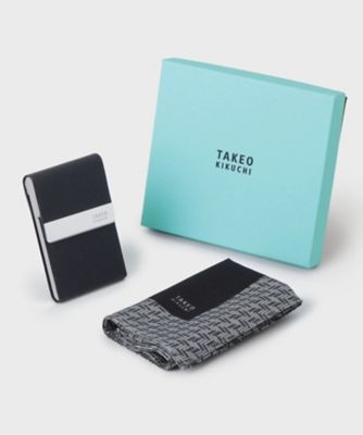 ハンカチ名刺入れセット（2002589370） | TAKEO KIKUCHI