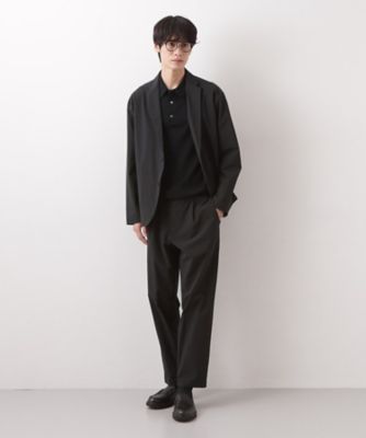 KURO》コーデュラナイロン テーパードパンツ セットアップ可／防