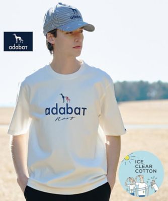 ADABAT NAVY】接触冷感／抗菌防臭／消臭 アイスクリア