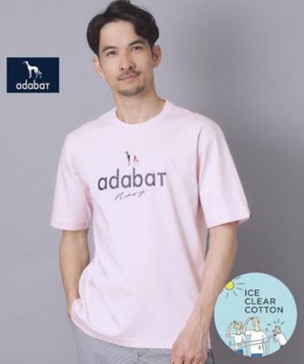 ADABAT NAVY】接触冷感／抗菌防臭／消臭 アイスクリア