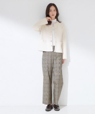 M～3Lサイズ／洗える】軽やか端正クルーネックカーディガン