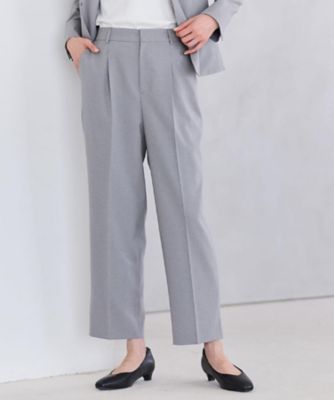 ＜Reflect (Women)＞【セットアップ可】スリット入りテーパードパンツ（２００２５８９９６６）