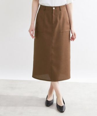 ＜Reflect (Women)＞Ｉラインシルエットスカート（２００２５９００７２）