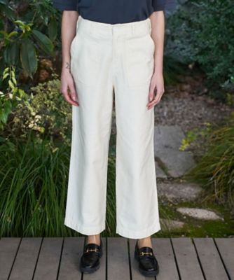 ＜DRESSTERIOR (Women)＞【ウォッシャブル】バックサテンベイカーパンツ（２００２５９００７５）