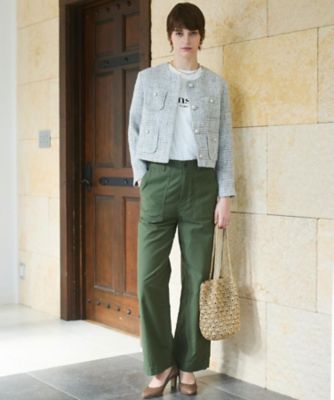 ラメミックスツイードジャケット（2002590078